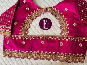Pink Embellished Blouse