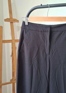 ZARA Black Wide Leg Pants