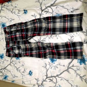 Checkered Casual Pants