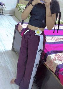 Track Bow Aesthetic Pants Set 🎀