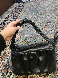 Cute Black Myntra Handbag