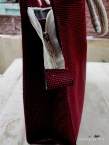 Maroon Tote Bag