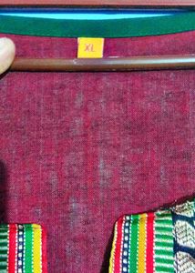 Beautiful Patchwork Kutti With Sequence Work