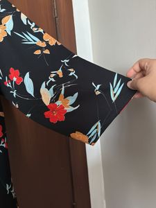 Floral Print Short Dress