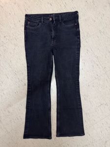 Dark Wash Flare Leg Jeans