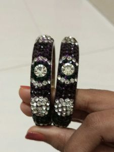 Pair Of Stone Bangles