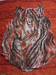 Animal Print Sleeveless Tank