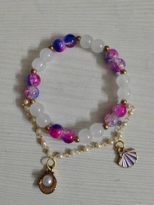 Charm Beaded Bracelet
