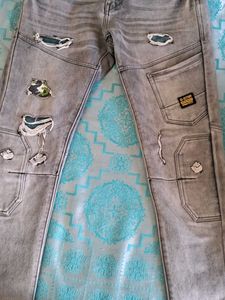 Distressed G-Star Jeans