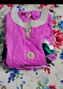 Floor Length Suit With Dupatta