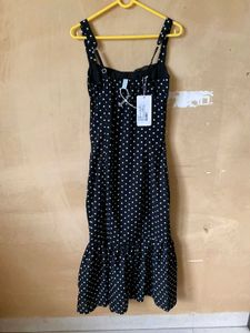 Polka Dot Maxi Dress