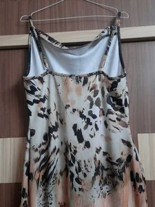 Elegant Animal Print Maxi Dress