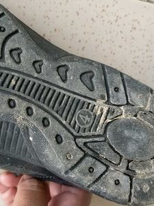 Rexona Black Velcro School Shoes For Boys/Girls