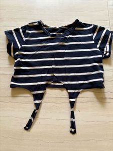 Round Neck Crop Top
