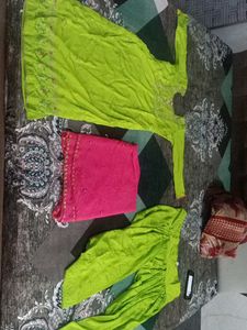 beautiful green salwar suit