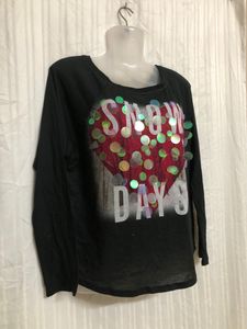 Aeropostle Black Long Sleeve Top
