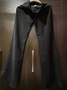 🔥 Black Flared Bootcut Trousers