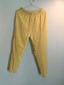 Yellow Print Top &amp; bottom set