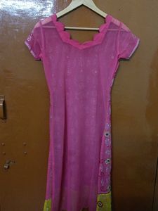Churidar Kurta Set With Dupatta.