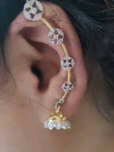 Gold Diamond Earrings