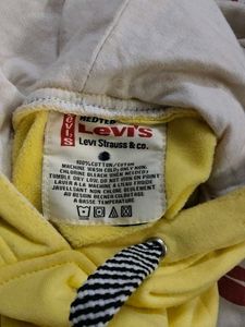 Levi&#39;s Yellow Hoodie