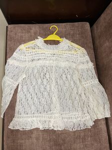 Very Pretty Off White Top