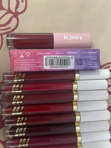 Lipstick And Lipgloss Combo Of 15