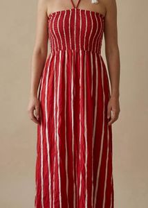 Striped Maxi Dress
