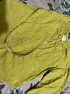 Green Long Sleeve Top