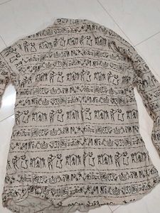Vintage Patterned Blouse