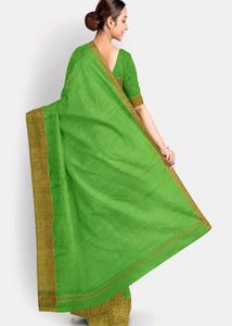 Elegant Green Saree