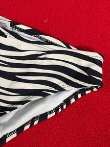 Zebra Print Bikini Bottom
