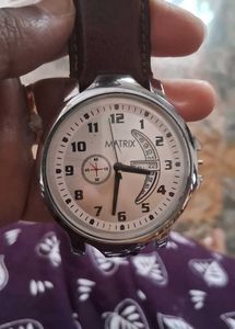 Matrix Silver Watch in working condition