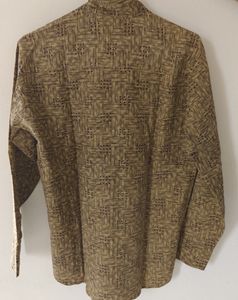 Tan designed Printed Shirt