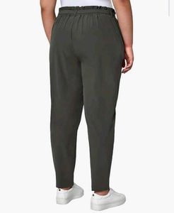 Olive Green Tie-Waist Pants(M/L)