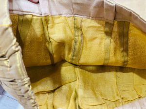 Banarsi Suit,Stitched Golden Pant,banarsi Duptta