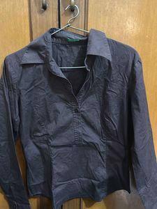 Classic brown Collared Shirt