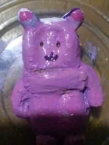 Cute Teddy Bear 🐻 Made Using Terracota Clay
