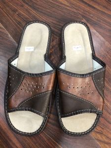 Comfortable Brown Slippers