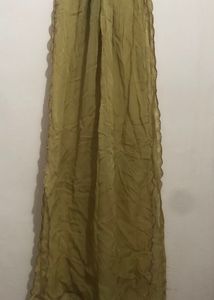 Olive Green Embellished Kurta