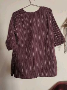 combo kurti brown &amp; blue
