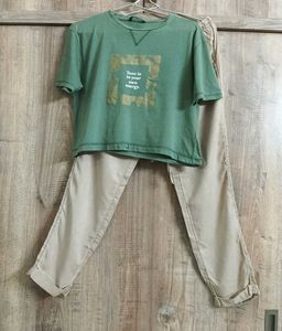 TSHIRT AND PANT SET