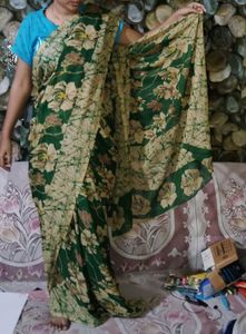 Floral Print Saree