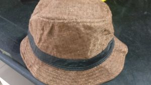 Brown Fedora with Black Band