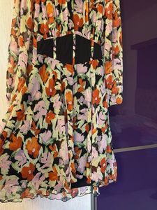 Corset fit Floral Print Mini Dress