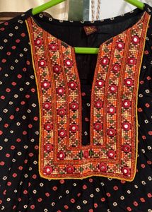 Black Garba Style Tunic♥️