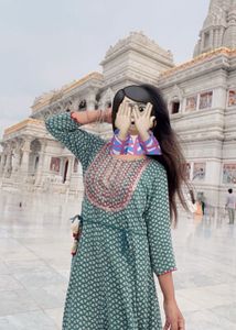 Elegant Embroidered Anarkali Kurti