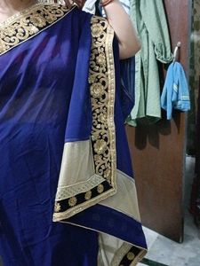 Gota Jari Work Saree