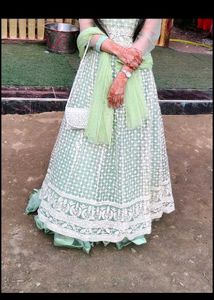 Elegant Light Green Gown