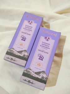 Ayuga Kashmiri Saffron Sunscreen ~ Best For Dry Skin People